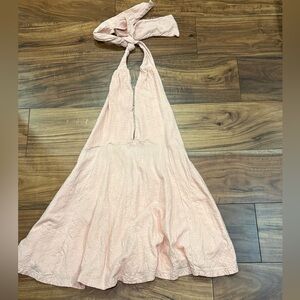 Free People Lucy Mini Dress- Blush